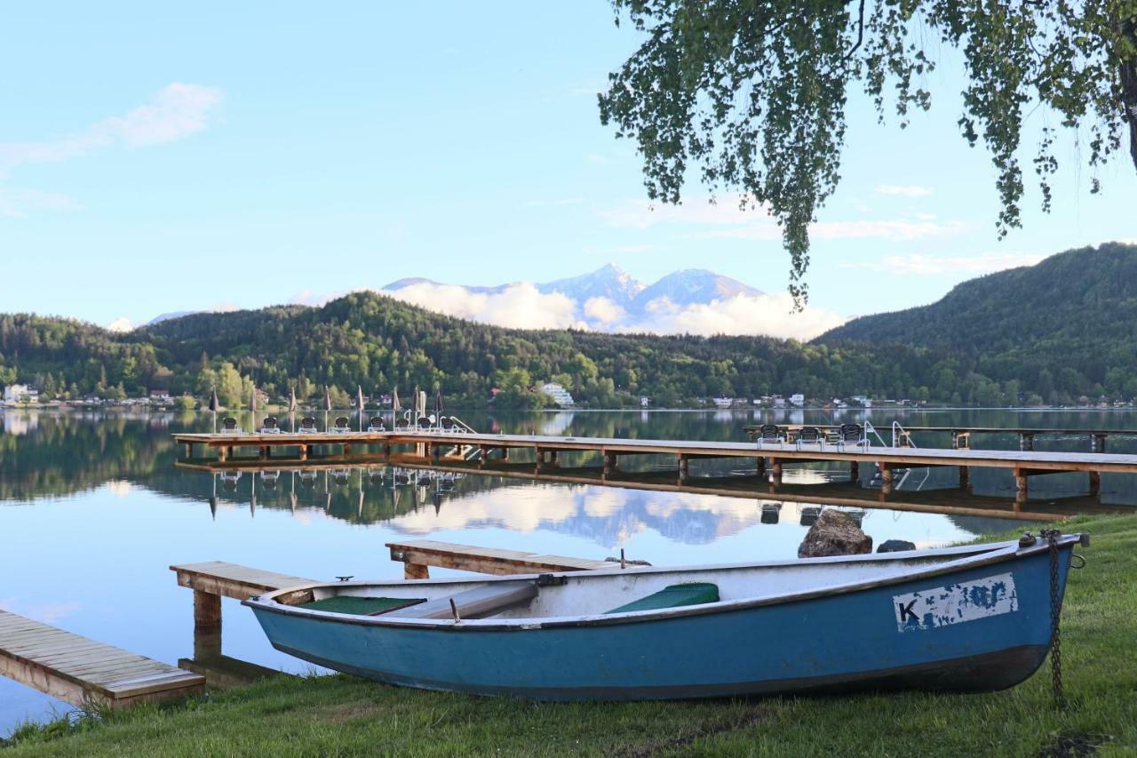 Strandhotel Orchidee Sankt Kanzian am Klopeiner See Exterior foto